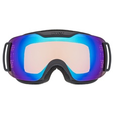 Uvex DOWNHILL 2000 S CV black (mirror blue/colorvision® yellow)