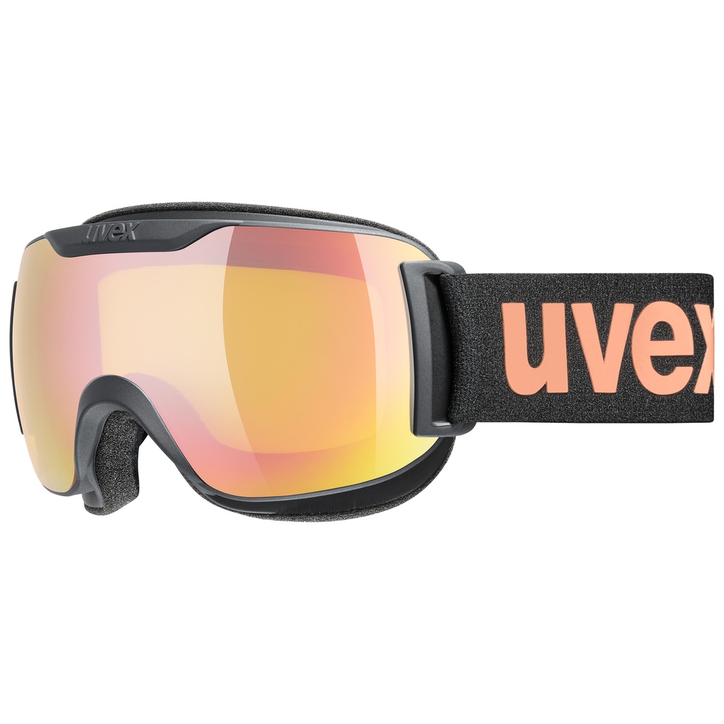 Uvex DOWNHILL 2000 S CV black (mirror rose/colorvision® yellow)