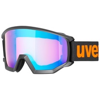 Lyžařské brýle Uvex ATHLETIC CV black (mirror blue/colorvision® orange) 