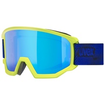 Lyžařské brýle Uvex ATHLETIC CV lime (mirror blue/colorvision green) 