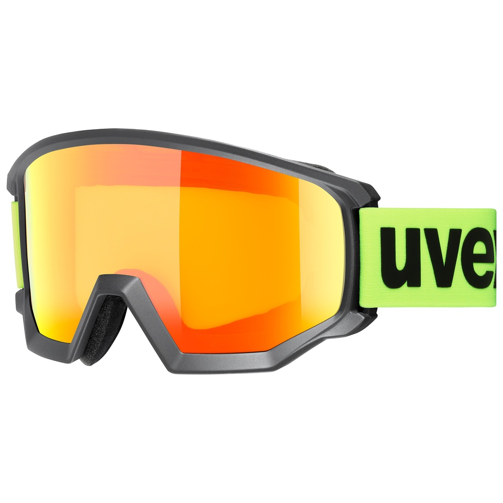 Uvex ATHLETIC CV black (mirror orange/colorvision® yellow)