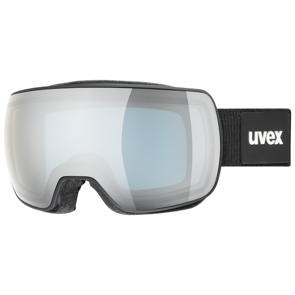 Uvex COMPACT FM black (mirror silver/blue)