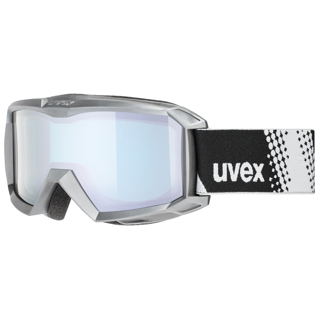 Uvex FLIZZ FM anthracite (mirror silver/blue)