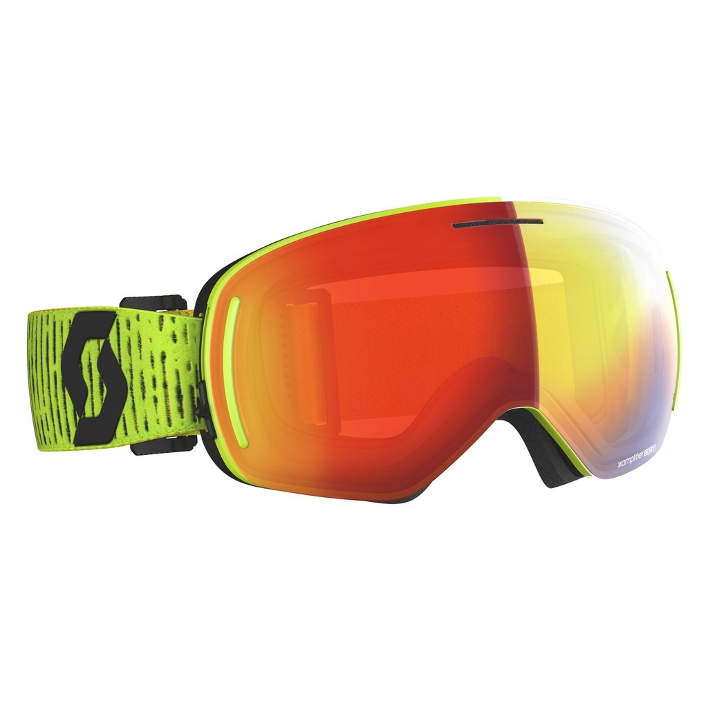 Scott LCG EVO yellow (red chrome)