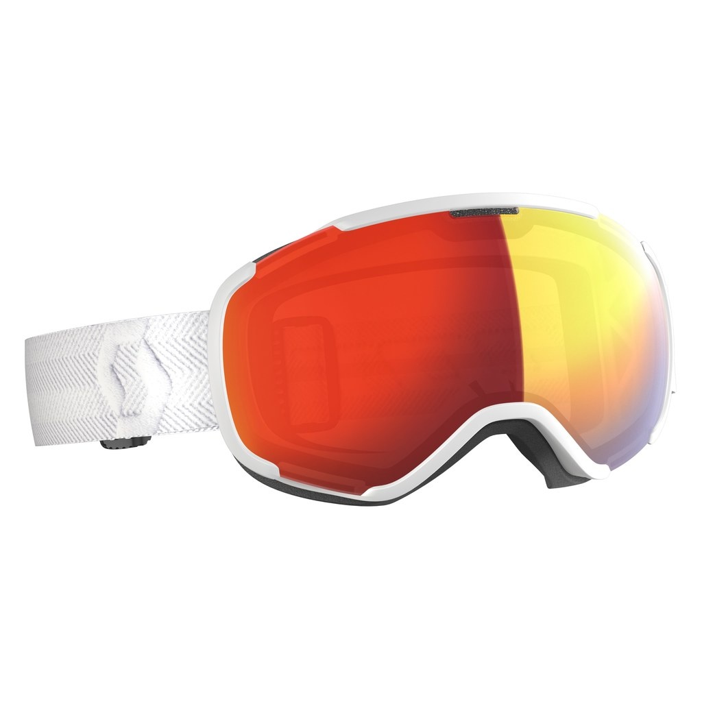 Scott FAZE II LS white (red chrome)