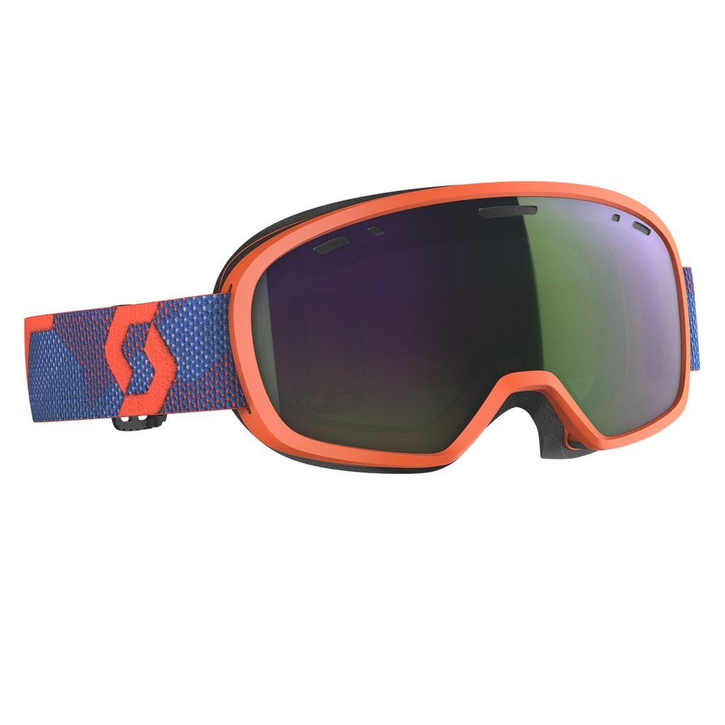 Scott MUSE PRO grenadine orange/riverside blue (green chrome)